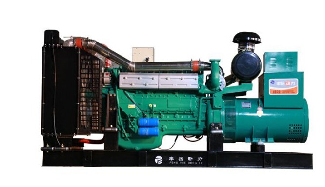 大兴安岭上柴500kw大型柴油发电机组